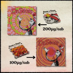 LSD-25 Blotter Tabs